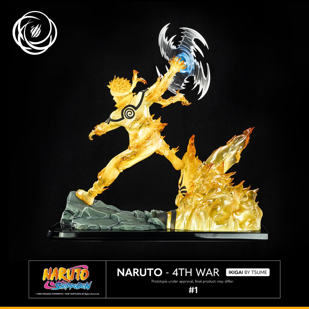 Naruto Uzumaki - Naruto Shippuden - Estatua Ikigai Tsume Art 1/6 (34cm)