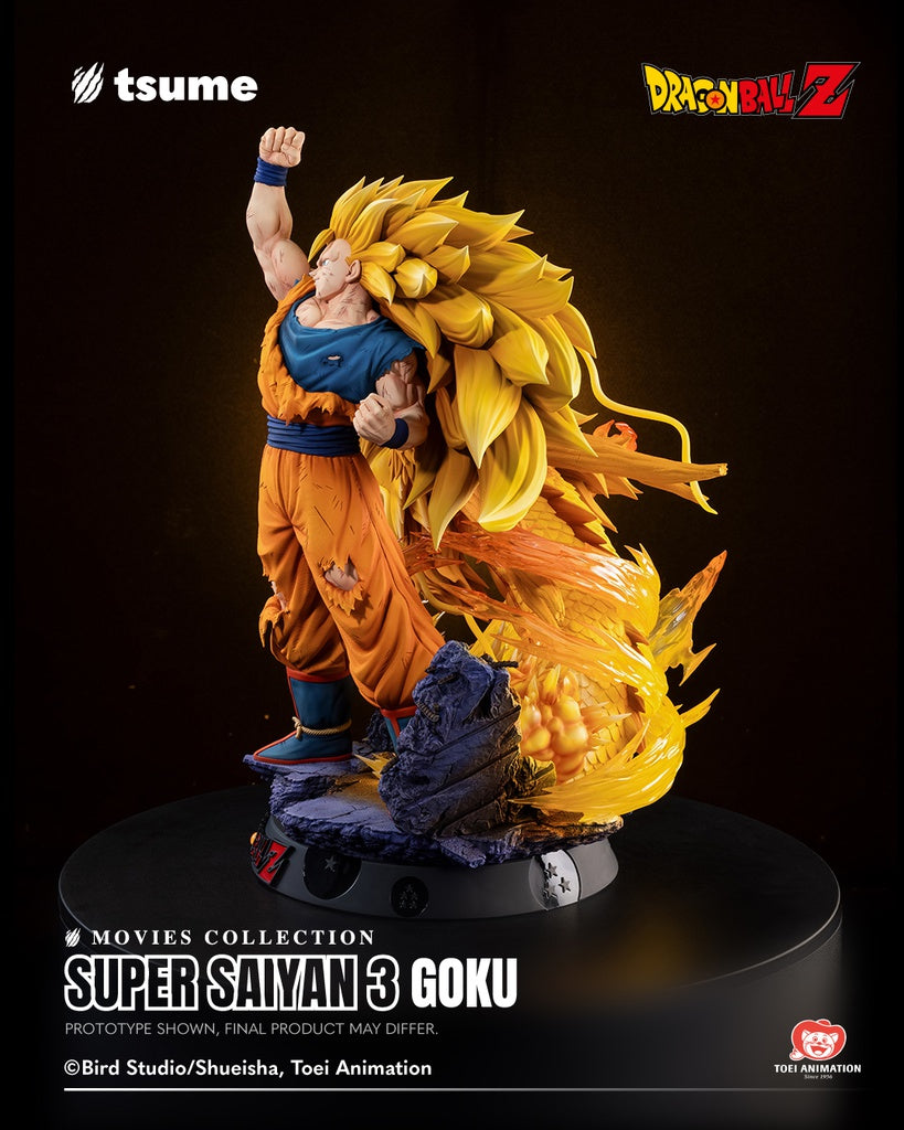(Preordine) Son Goku SS3 Dragon Fist (Movies Collection) - DRAGON BALL Z - 57cm | Tsume Art