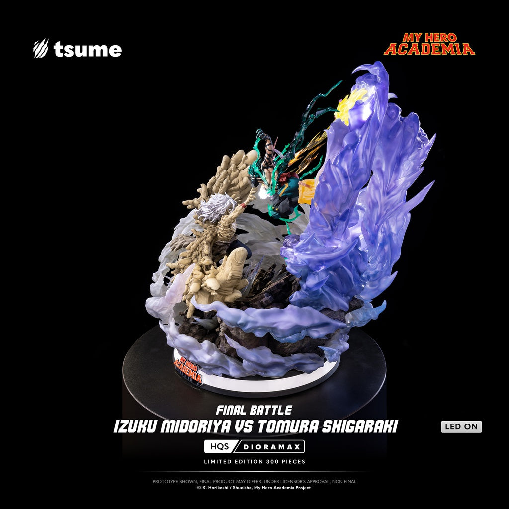 PRE-ORDER - [LAST UNIT] MHA - Izuku Midoriya vs Tomura Shigaraki HQS Dioramax - Tsume Art