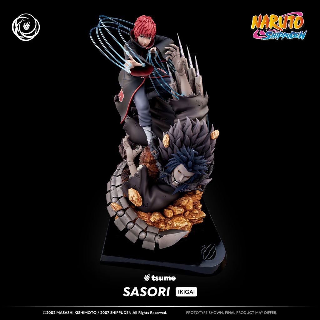 (Pre-reserva)🦂Sasori IKIGAI Estatua Naruto Shippuden Tsume Art 1/6 34cm⚔️(Edición limitada de 650 piezas)