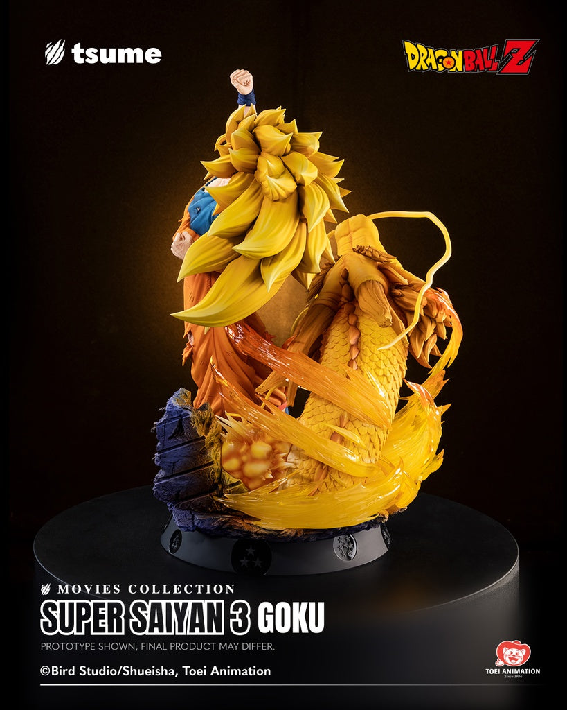 (Preordine) Son Goku SS3 Dragon Fist (Movies Collection) - DRAGON BALL Z - 57cm | Tsume Art