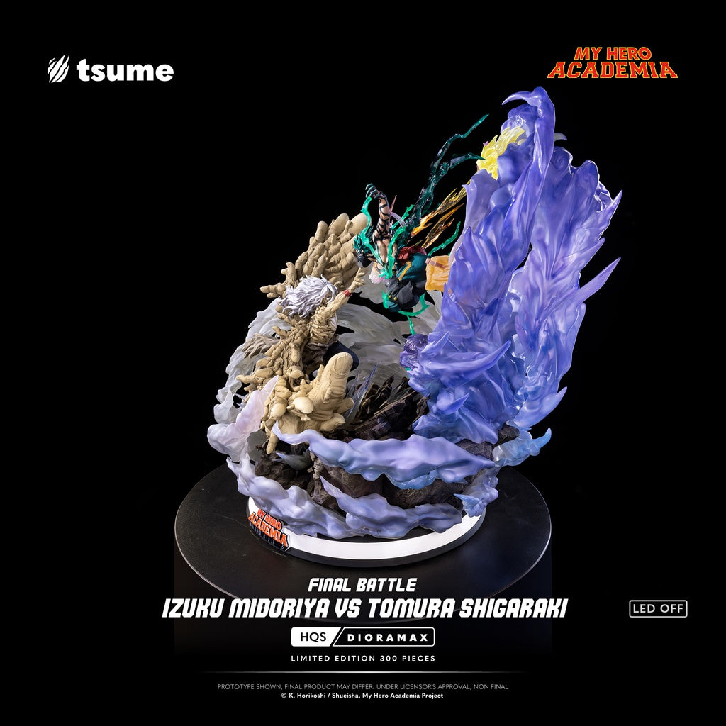 PRE-ORDER - [LAST UNIT] MHA - Izuku Midoriya vs Tomura Shigaraki HQS Dioramax - Tsume Art