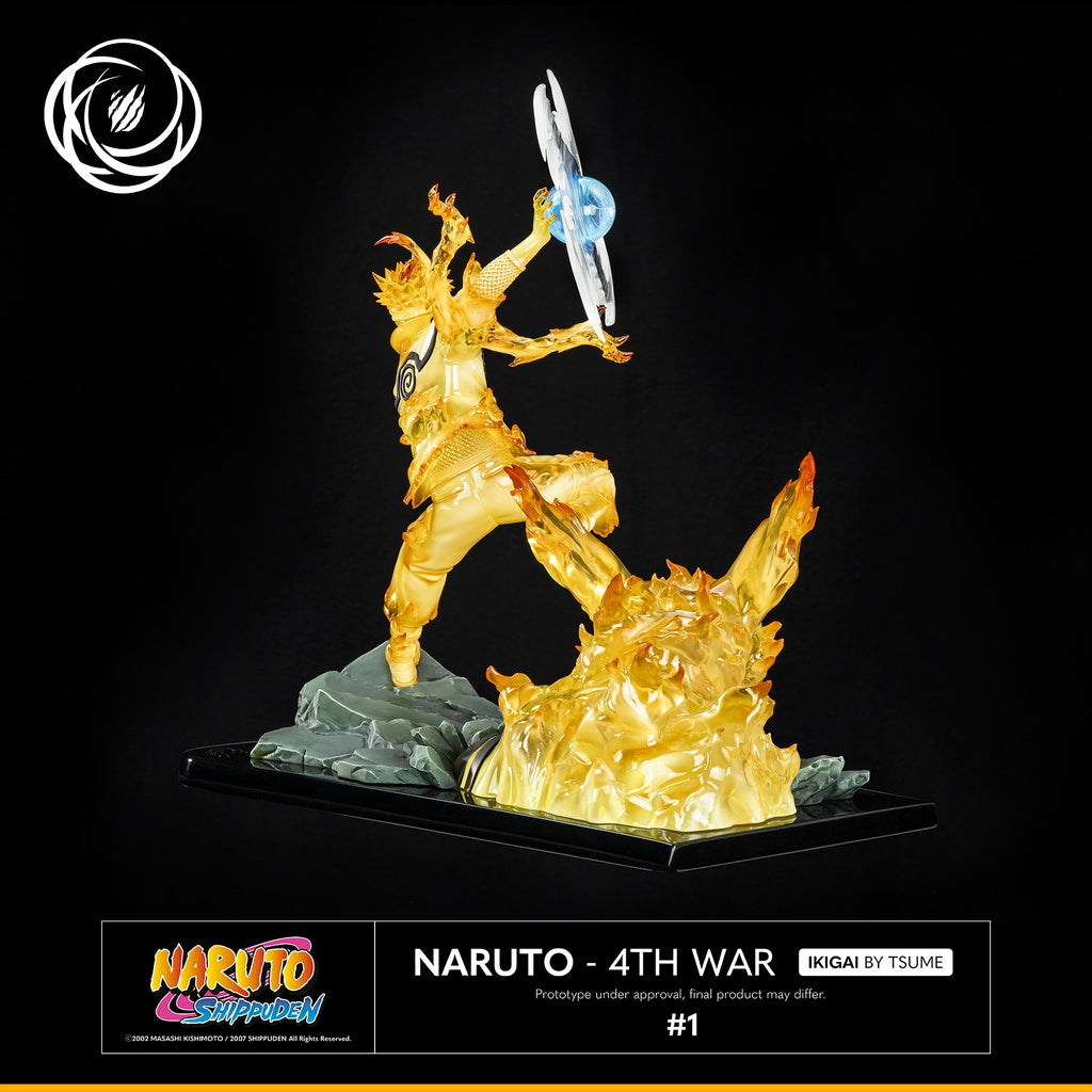 Naruto Uzumaki - Naruto Shippuden - Estatua Ikigai Tsume Art 1/6 (34cm)