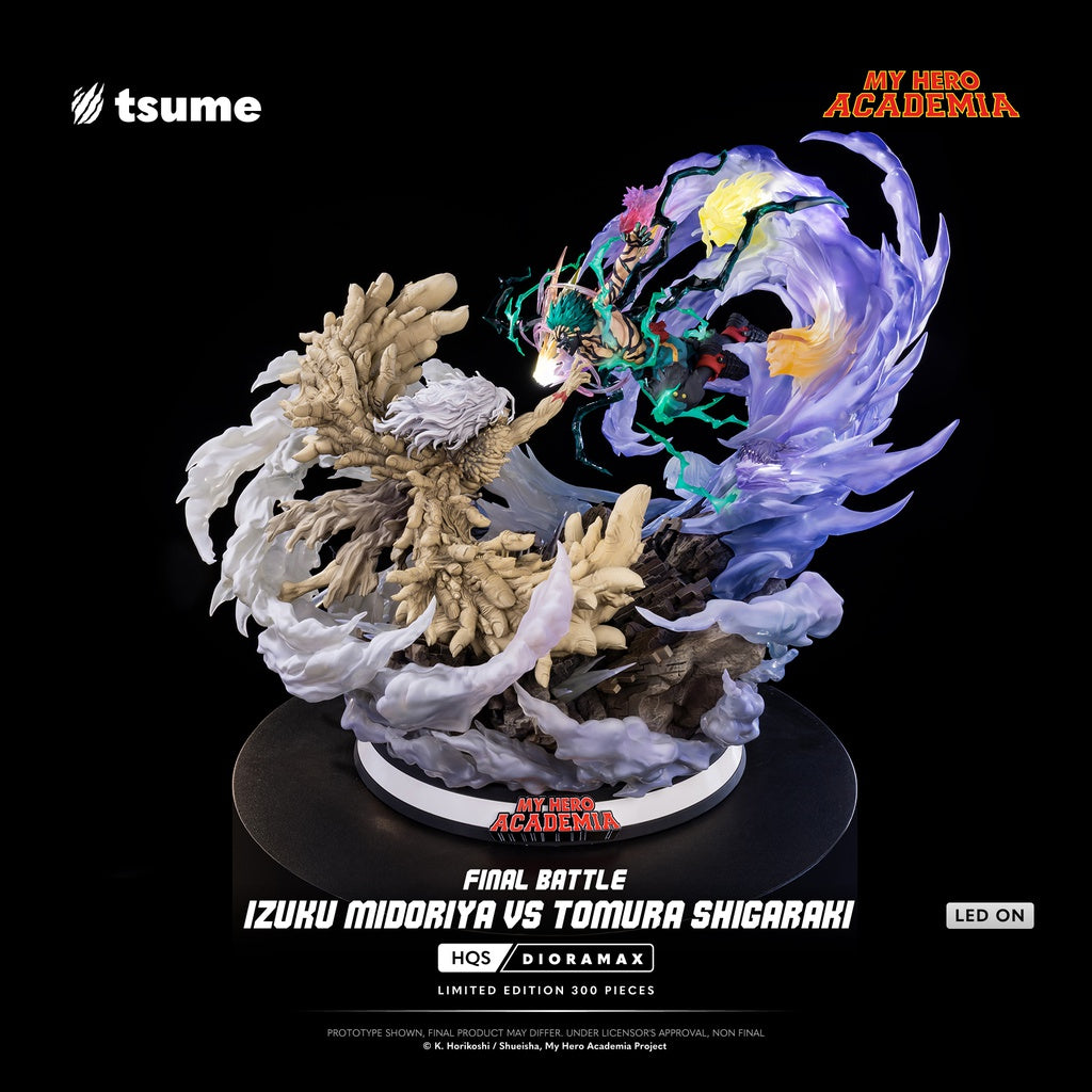 PRE-ORDER - [LAST UNIT] MHA - Izuku Midoriya vs Tomura Shigaraki HQS Dioramax - Tsume Art