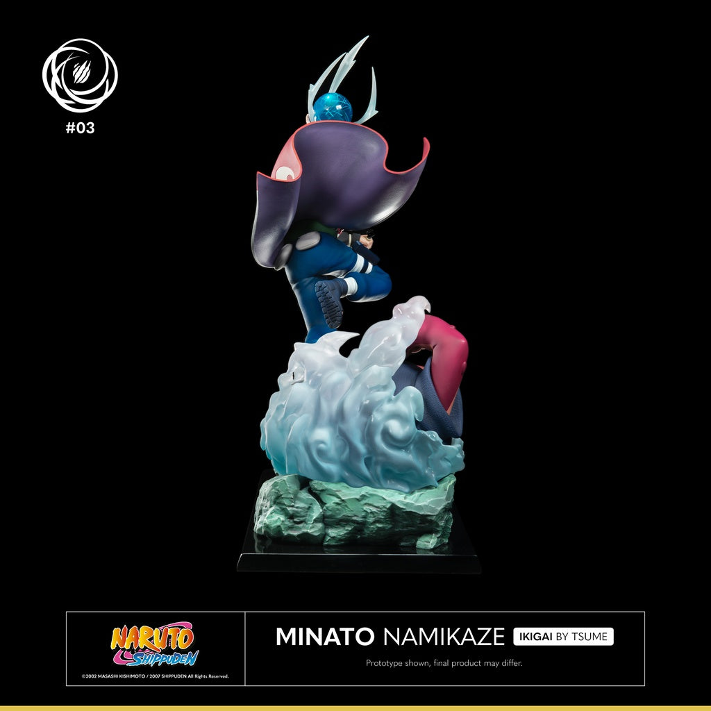 Minato Namikaze - Naruto Shippuden - Estatua Ikigai Tsume Art 1/6 (43.1cm) ⚡️🌀