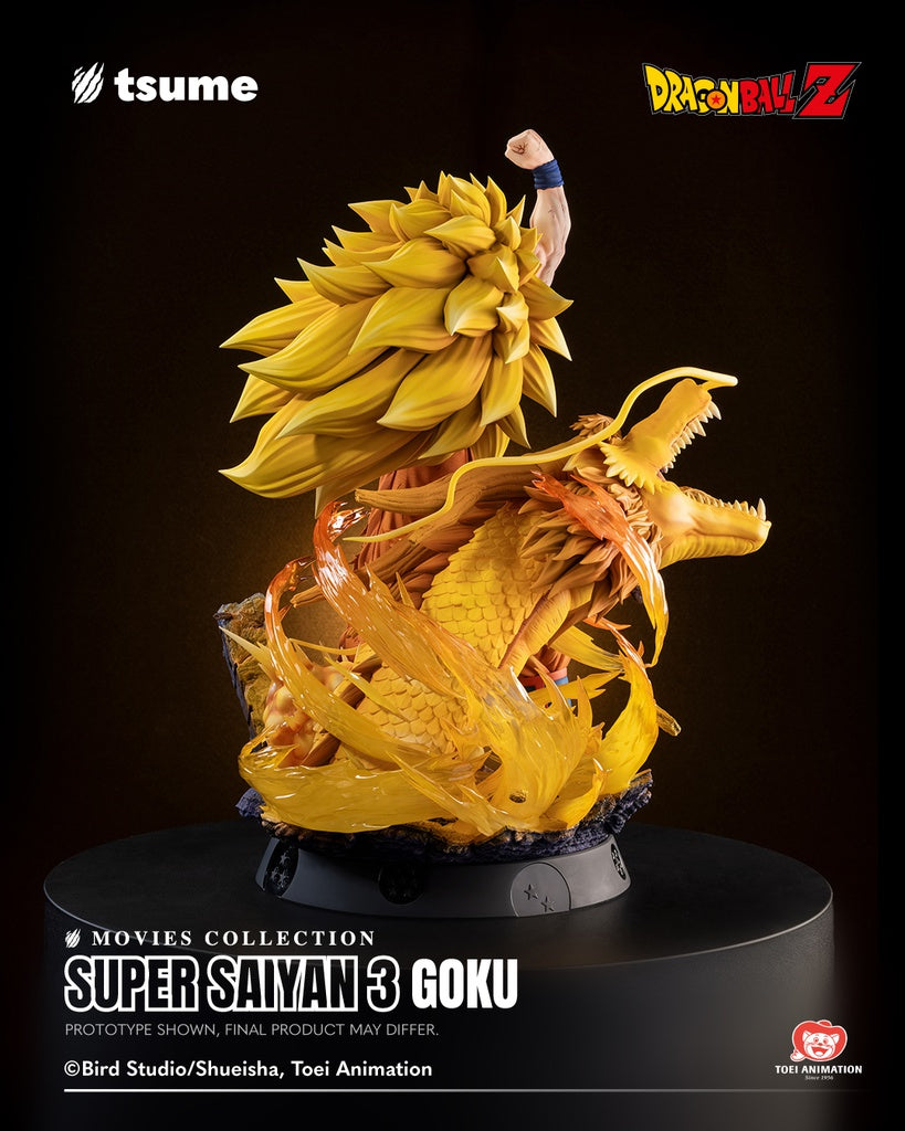 (Preordine) Son Goku SS3 Dragon Fist (Movies Collection) - DRAGON BALL Z - 57cm | Tsume Art