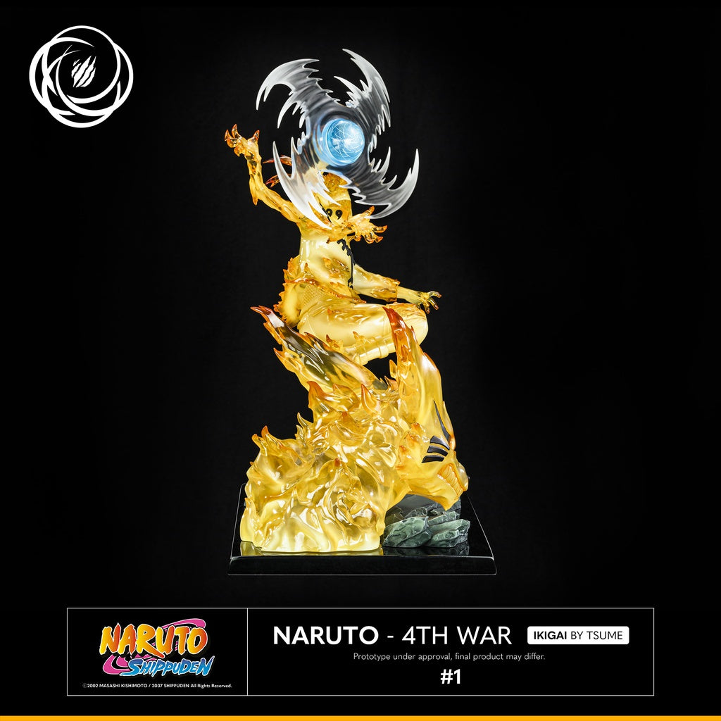 Naruto Uzumaki - Naruto Shippuden - Estatua Ikigai Tsume Art 1/6 (34cm)