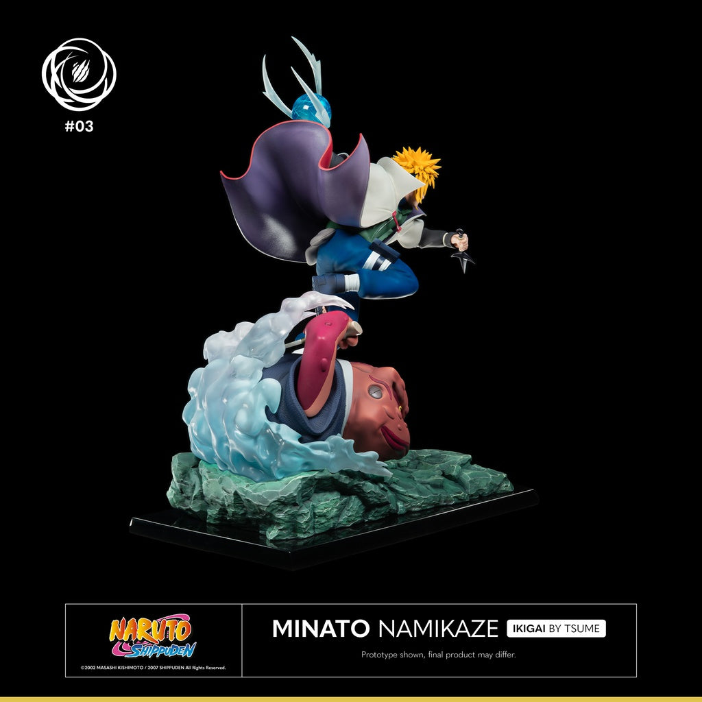 Minato Namikaze - Naruto Shippuden - Estatua Ikigai Tsume Art 1/6 (43.1cm) ⚡️🌀