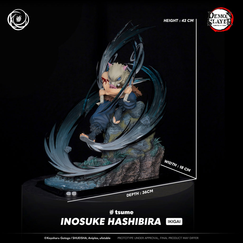 (Preorden) Inosuke Hashibira Ikigai - DEMON SLAYER - 1/6 42cm | Tsume Art