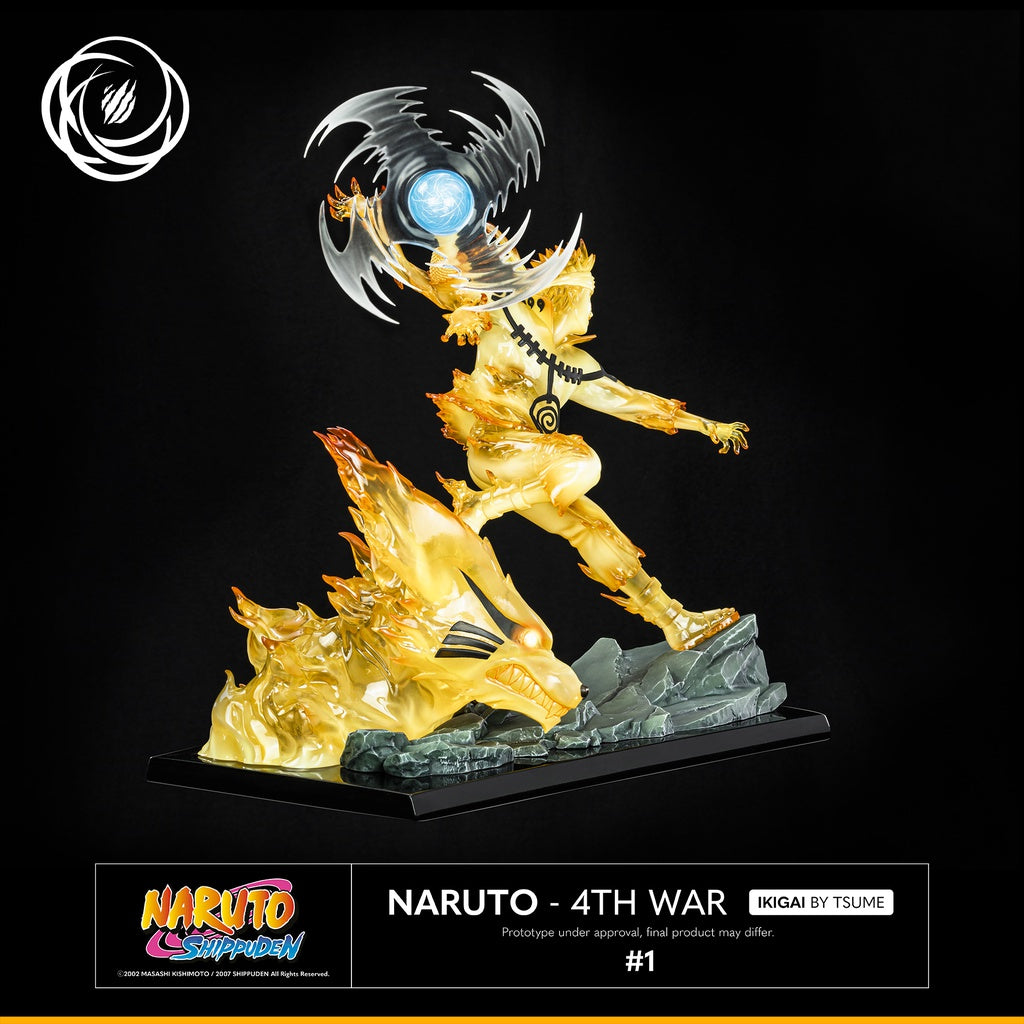 Naruto Uzumaki - Naruto Shippuden - Estatua Ikigai Tsume Art 1/6 (34cm)