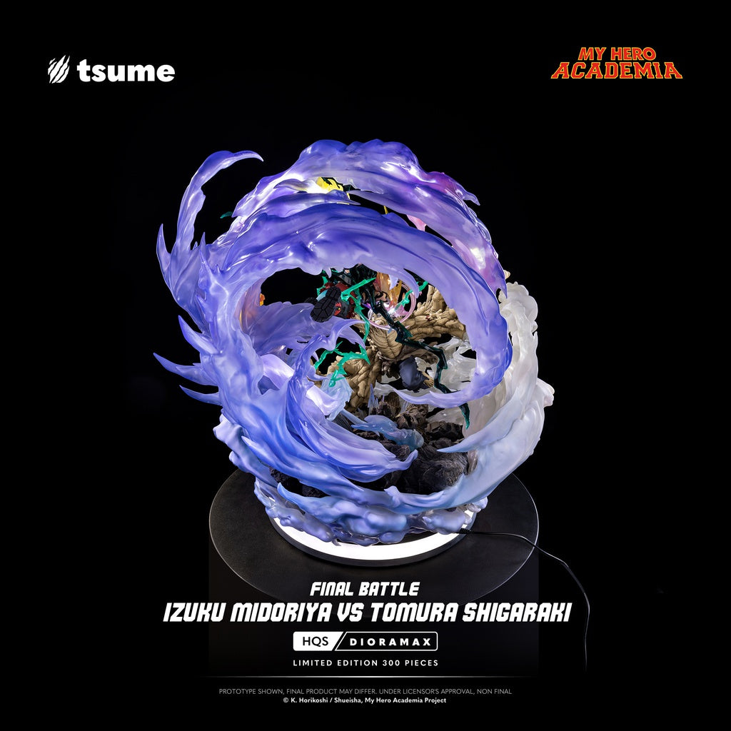 PREVENTA - [ÚLTIMA UNIDAD] MHA - Izuku Midoriya vs Tomura Shigaraki HQS Dioramax - Tsume Art