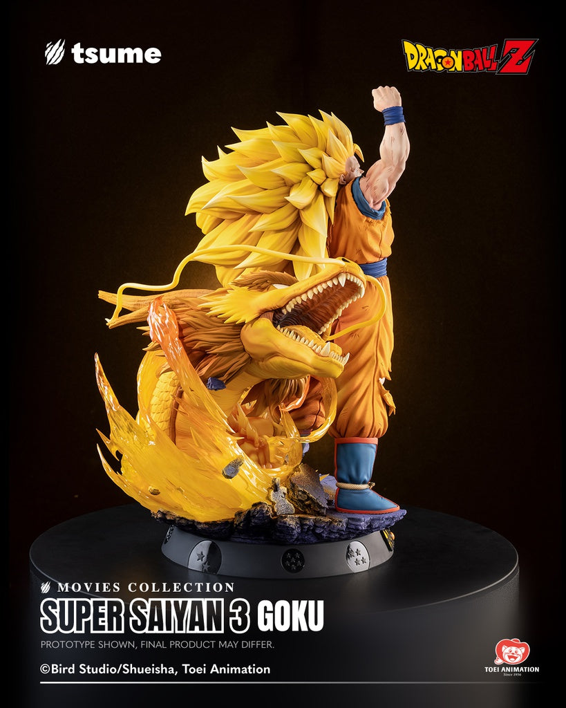 (Preordine) Son Goku SS3 Dragon Fist (Movies Collection) - DRAGON BALL Z - 57cm | Tsume Art