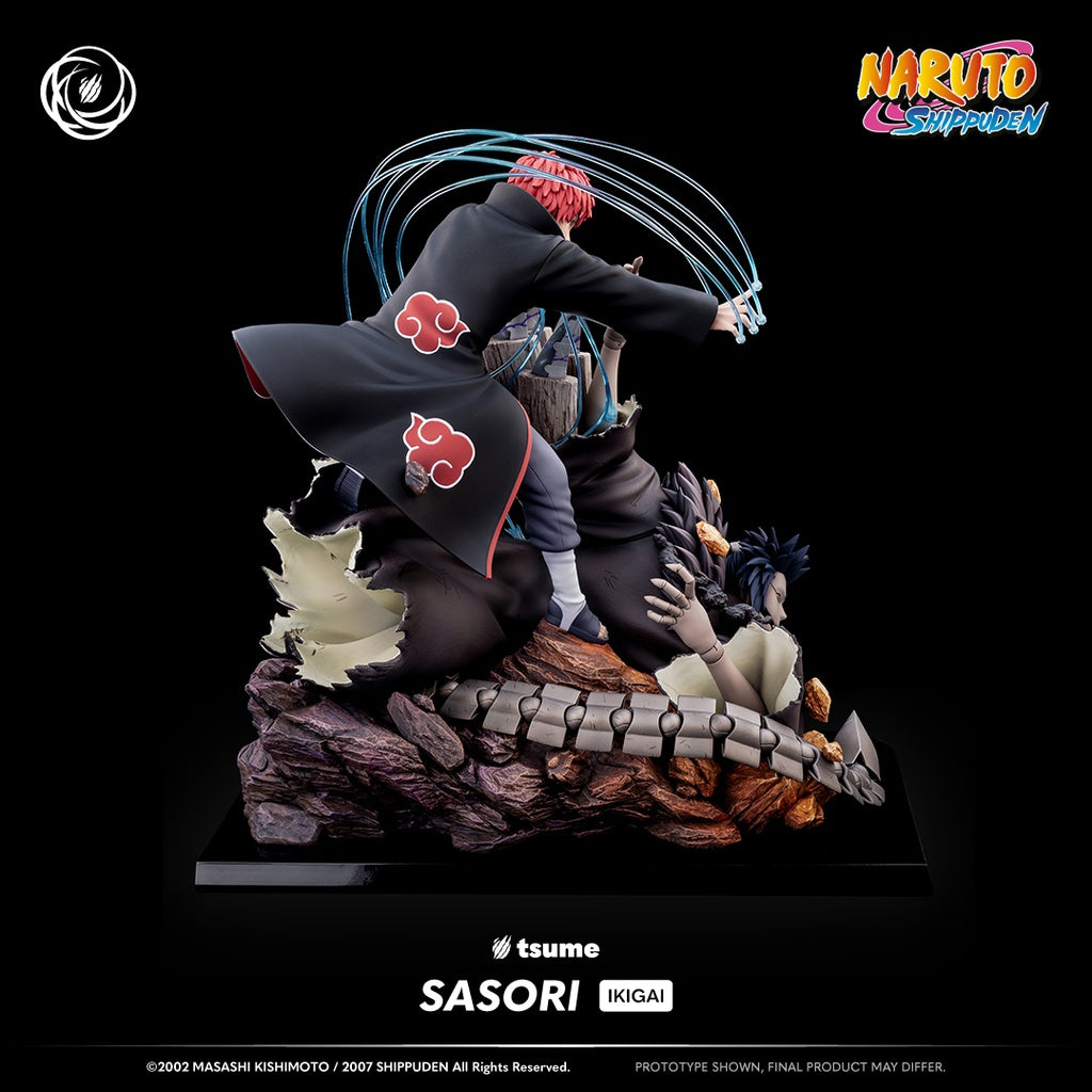 (Pre-reserva)🦂Sasori IKIGAI Estatua Naruto Shippuden Tsume Art 1/6 34cm⚔️(Edición limitada de 650 piezas)