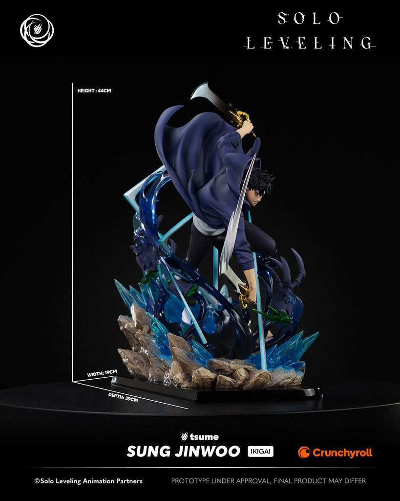 (PREORDINE) Sung Jinwoo Ikigai 1/6 Statue - SOLO LEVELING - 44cm | Tsume Art