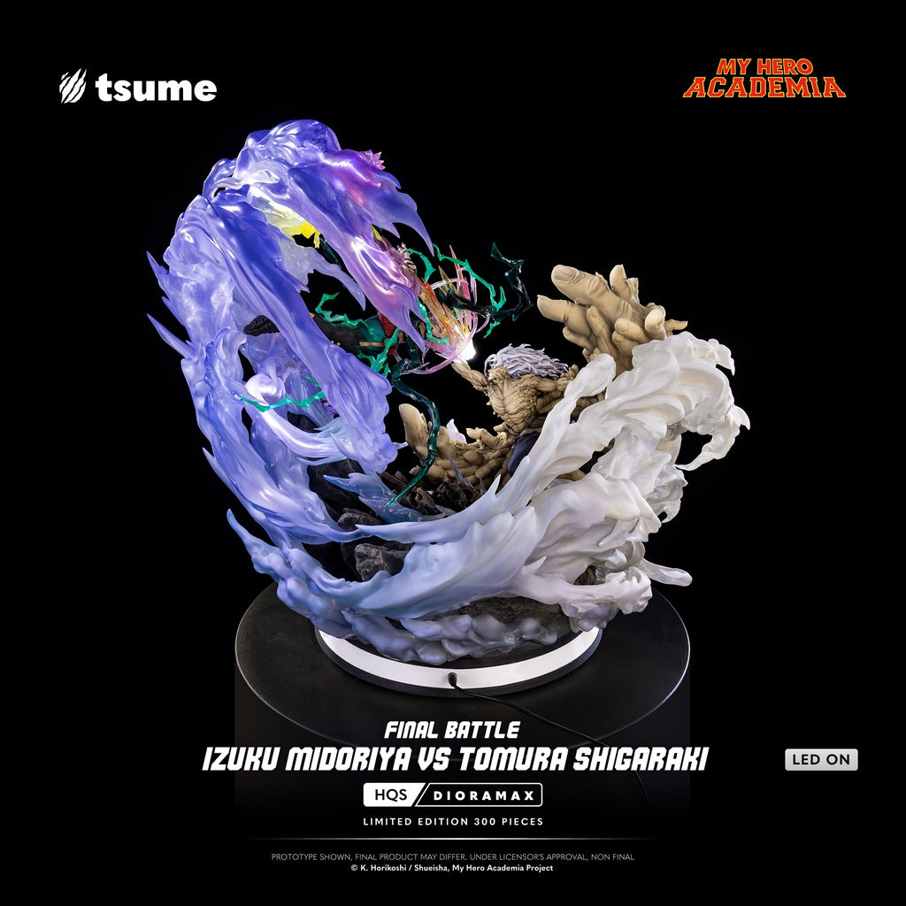 PREVENTA - [ÚLTIMA UNIDAD] MHA - Izuku Midoriya vs Tomura Shigaraki HQS Dioramax - Tsume Art