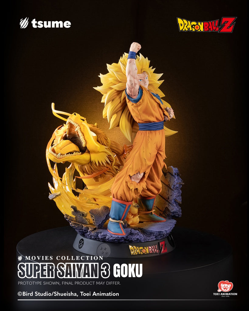 (Preordine) Son Goku SS3 Dragon Fist (Movies Collection) - DRAGON BALL Z - 57cm | Tsume Art