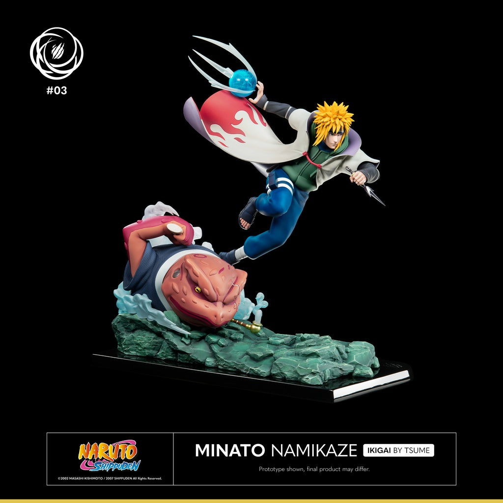 Minato Namikaze - Naruto Shippuden - Estatua Ikigai Tsume Art 1/6 (43.1cm) ⚡️🌀