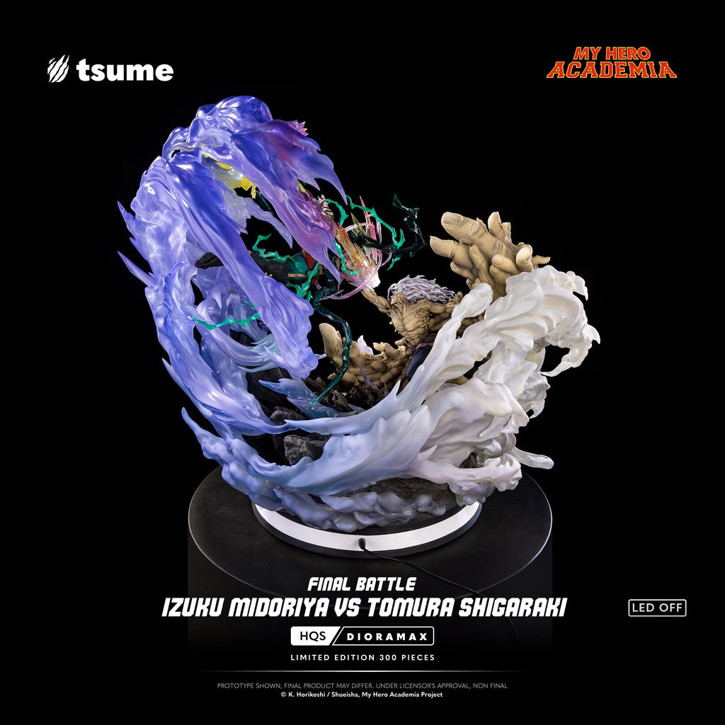 PREVENTA - [ÚLTIMA UNIDAD] MHA - Izuku Midoriya vs Tomura Shigaraki HQS Dioramax - Tsume Art