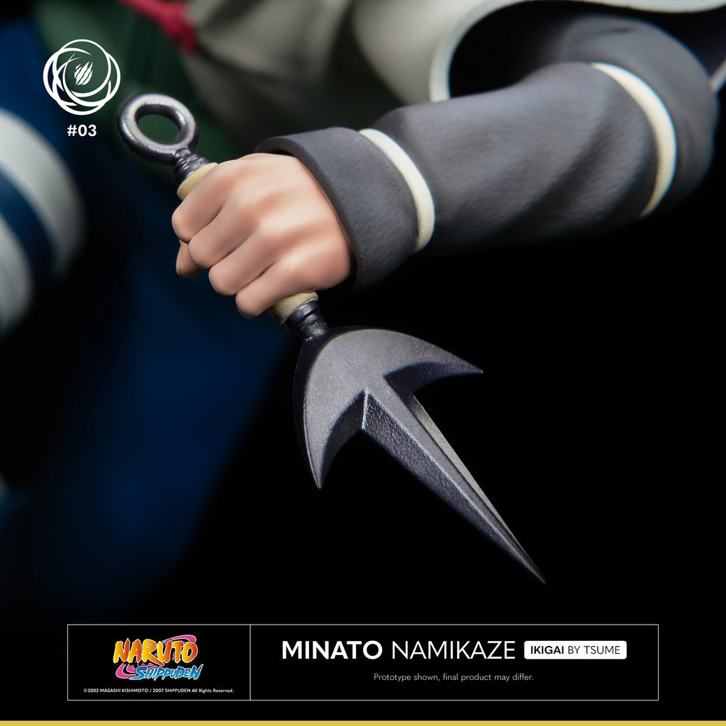 Minato Namikaze - Naruto Shippuden - Estatua Ikigai Tsume Art 1/6 (43.1cm) ⚡️🌀