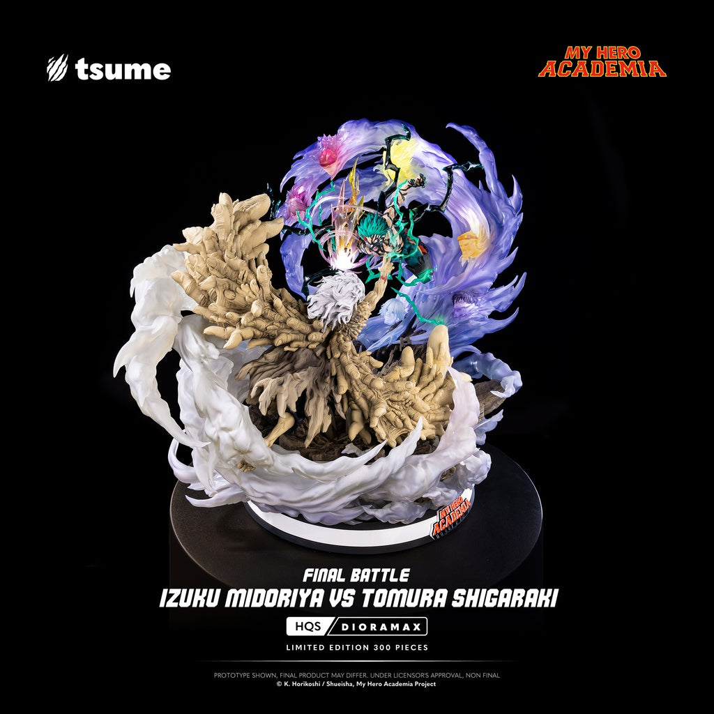 PREVENTA - [ÚLTIMA UNIDAD] MHA - Izuku Midoriya vs Tomura Shigaraki HQS Dioramax - Tsume Art