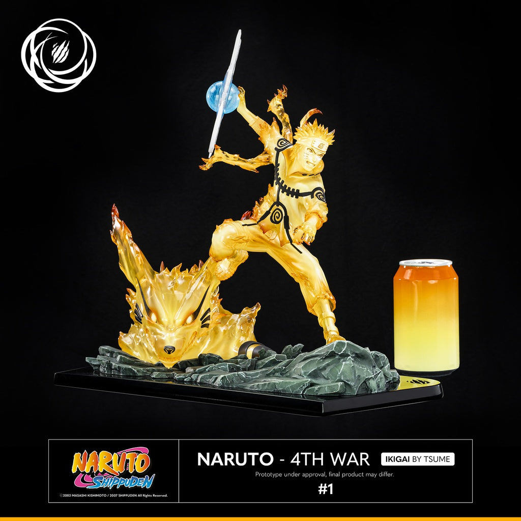 Naruto Uzumaki - Naruto Shippuden - Estatua Ikigai Tsume Art 1/6 (34cm)