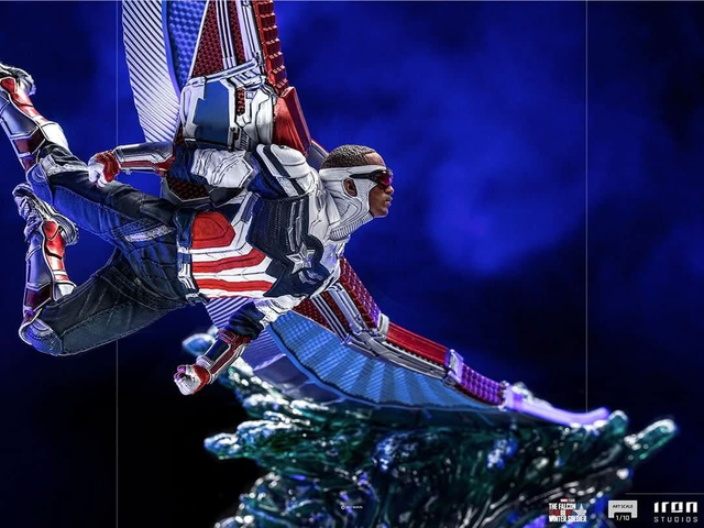 Captain America Sam Wilson - The Falcon and the Winter Soldier - BDS Art Scale 1/10- Iron Studios