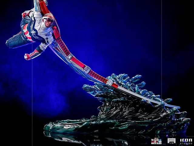Captain America Sam Wilson - The Falcon and the Winter Soldier - BDS Art Scale 1/10- Iron Studios