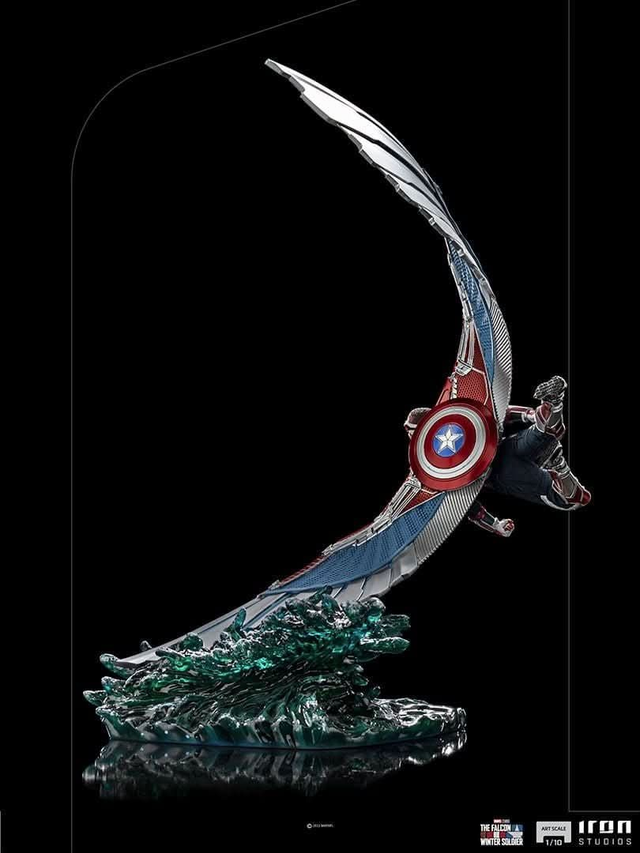 Captain America Sam Wilson - The Falcon and the Winter Soldier - BDS Art Scale 1/10- Iron Studios