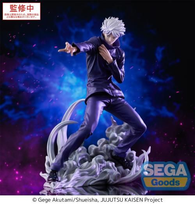 (Pre-orden de entrega prevista para 04/2026) - Satoru Gojo "Hollow Purple" - JUJUTSU KAISEN - Figura Luminasta 21cm 🟣🤞