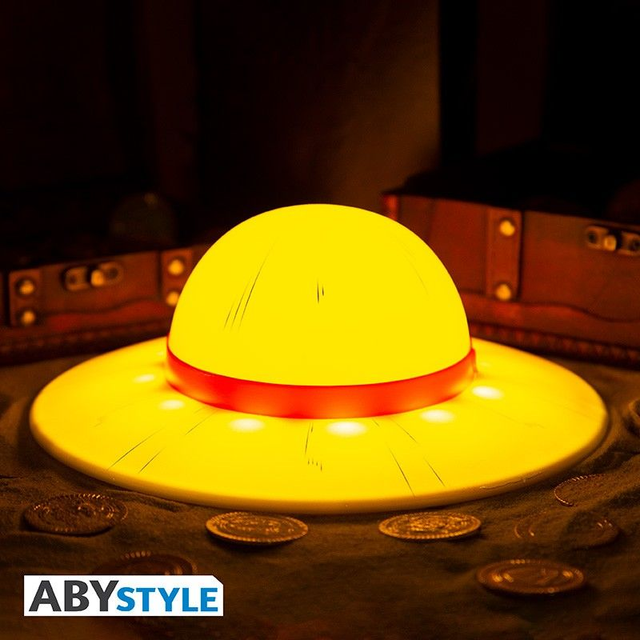 💡Lámpara Sombrero de Paja-One Piece-ABYstyle👒