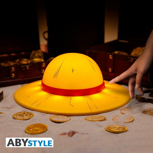 💡Lámpara Sombrero de Paja-One Piece-ABYstyle👒