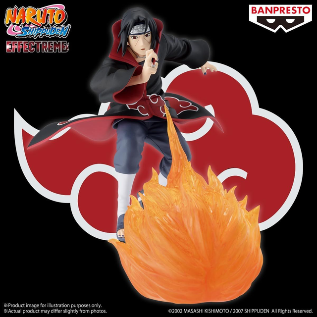🔥Figura Itachi Uchiha II Eﬀectreme 13cm🌑