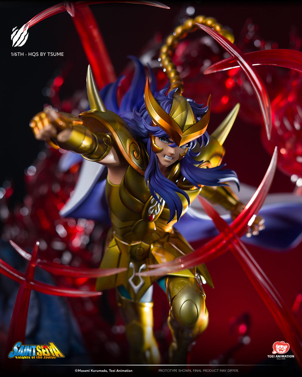 (Preordine) Scorpio Milo HQS (High Quality Statue) - SAINT SEIYA - Tsume Art