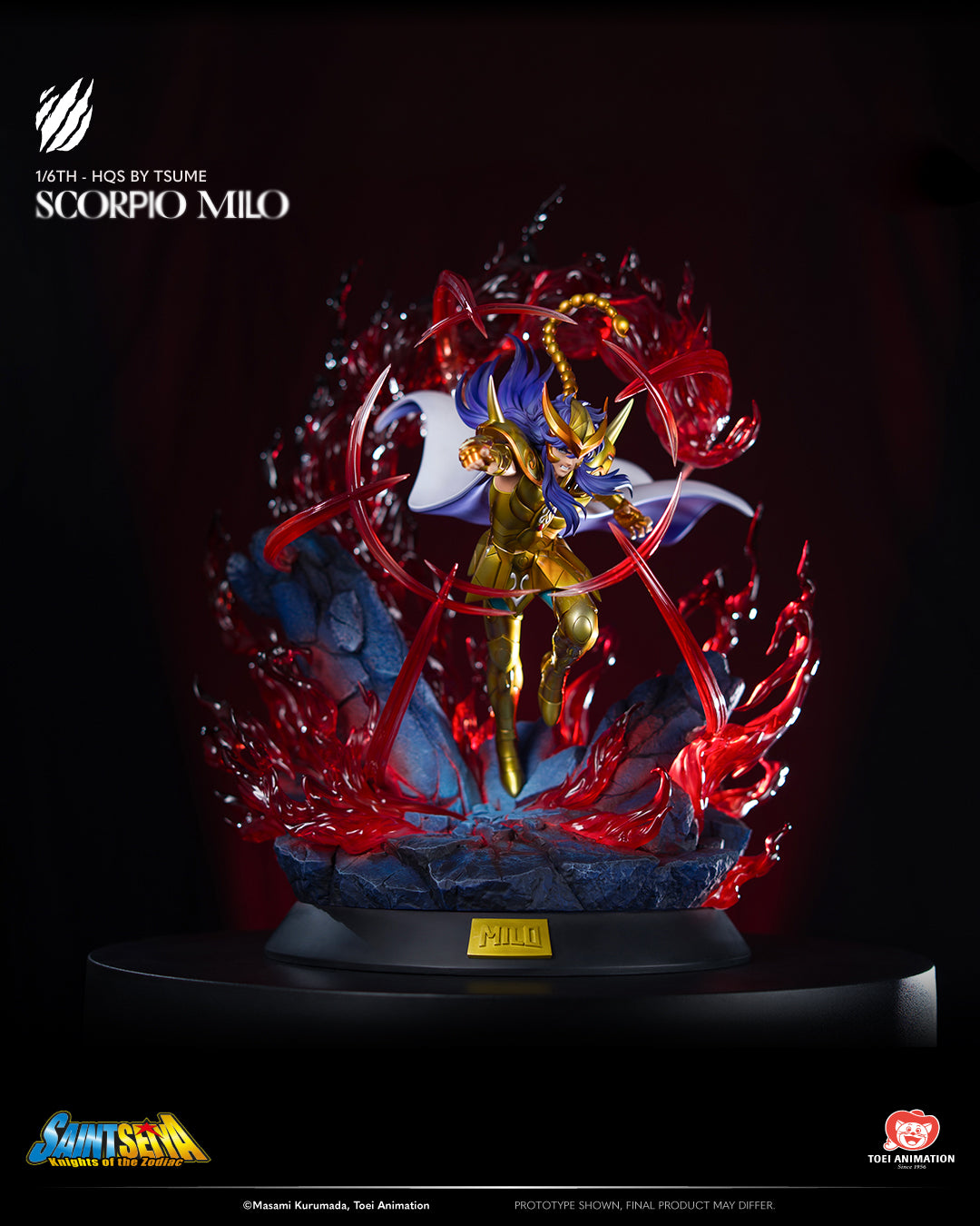 (Preordine) Scorpio Milo HQS (High Quality Statue) - SAINT SEIYA - Tsume Art