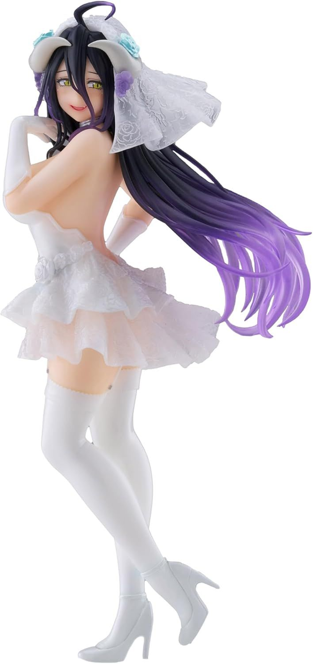 OVERLORD - Albedo (Boda) - Estatua Coreful 18cm