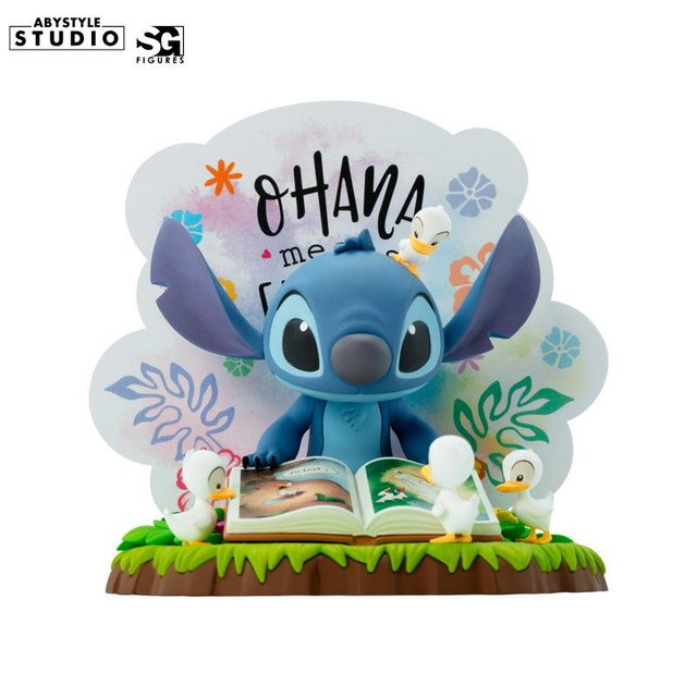 🌺Stitch "Ohana" (Lilo & Stitch) de ABYstyle: ¡la ternura y el caos en una sola y adorable figura!💖