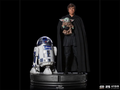 Luke Skywalker, R2-D2 and Grogu - Star Wars: The Mandalorian - Legacy Replica 1/4 Iron Studios (Also in installments! 👇)