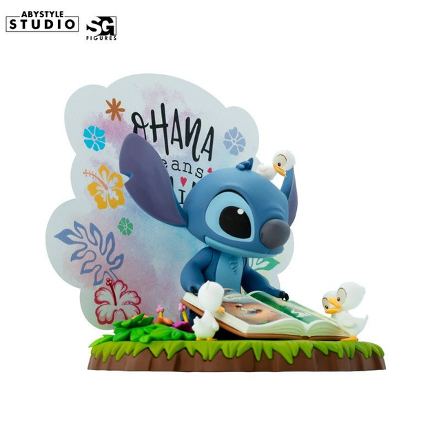 🌺Stitch "Ohana" (Lilo & Stitch) de ABYstyle: ¡la ternura y el caos en una sola y adorable figura!💖