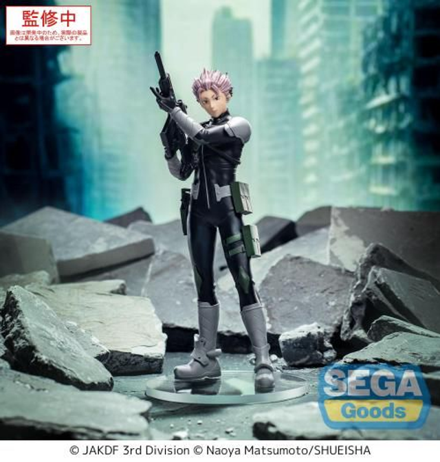 (Pre-orden de entrega estimada 05/2026) Gen Narumi - KAIJU NO. 8 - Figura Xstellar 18.5cm 🗡️🔫