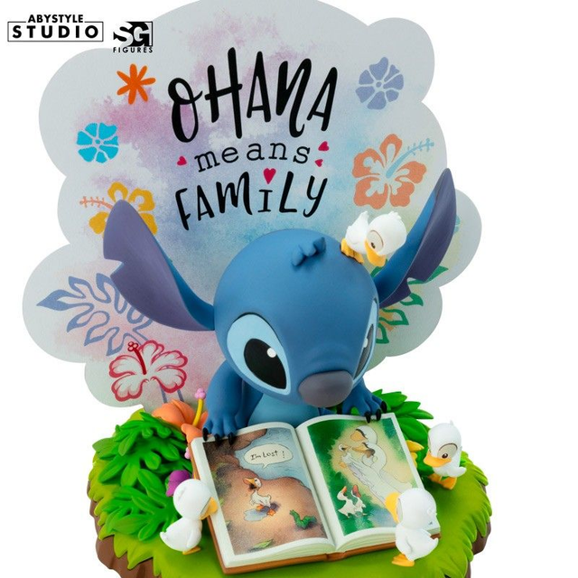 🌺Stitch "Ohana" (Lilo & Stitch) de ABYstyle: ¡la ternura y el caos en una sola y adorable figura!💖