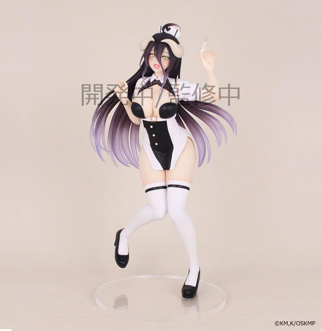 💉Albedo "Enfermera" - Estatua 18cm MIX FIG😈