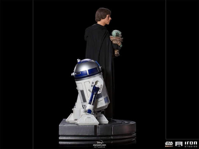 Luke Skywalker, R2-D2 y Grogu - Star Wars: The Mandalorian - Legacy Replica 1/4 Iron Studios (¡También a plazos! 👇)