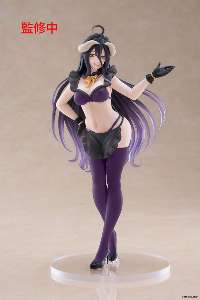 🎀Figura Albedo Maid Renewal Coreful Overlord Taito 18cm ☕