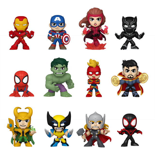 Personajes Clásicos de Marvel - Mystery Mini (Sorpresa Individual) 💥✨