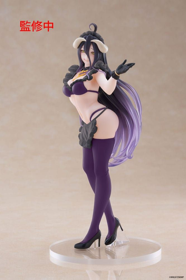 🎀Figura Albedo Maid Renewal Coreful Overlord Taito 18cm ☕