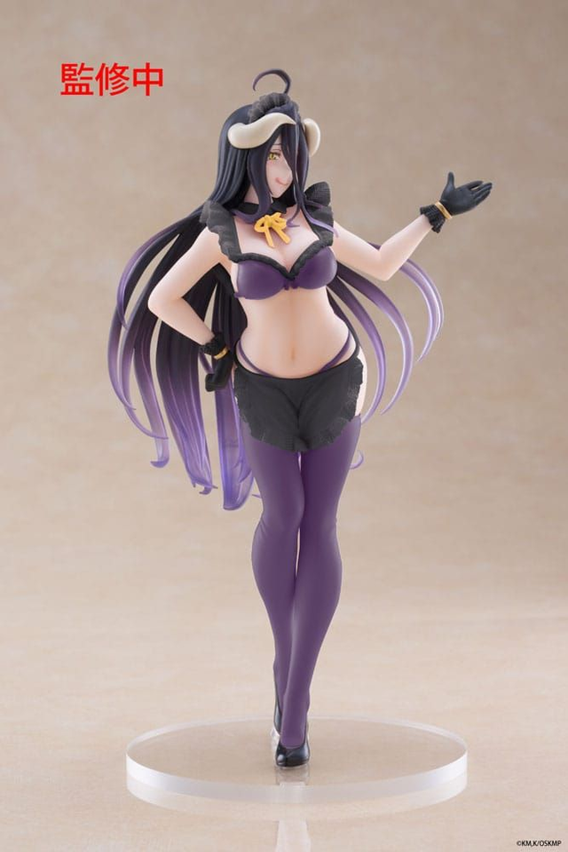 🎀Figura Albedo Maid Renewal Coreful Overlord Taito 18cm ☕