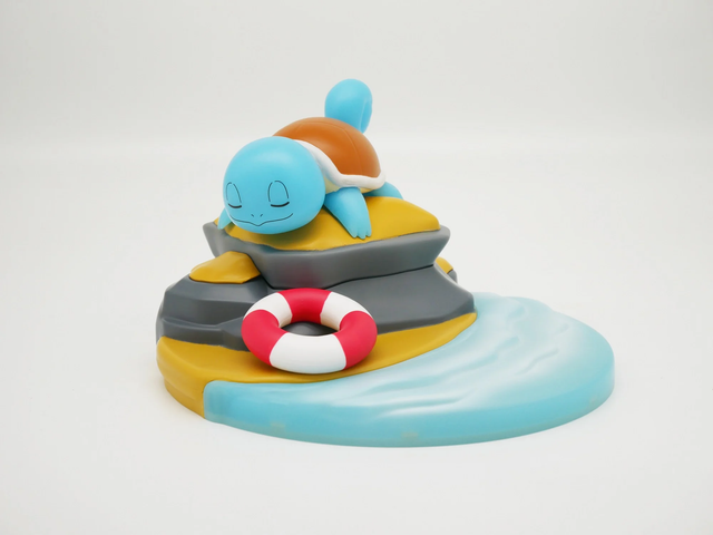 Squirtle - Pokémon - LED Light-Up Scene 🐢💡