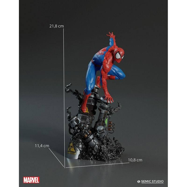 🕷️🔥 Amazing Spider-Man - Estatua Amazing Art 1/10 22cm🕸️