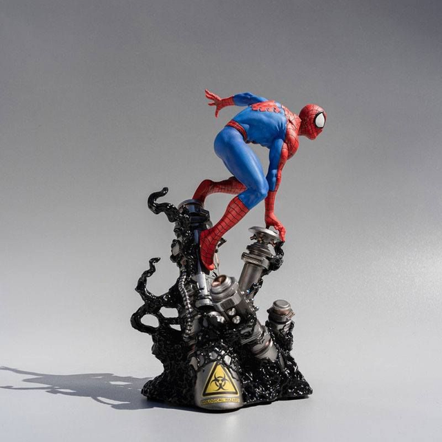 🕷️🔥 Amazing Spider-Man - Estatua Amazing Art 1/10 22cm🕸️