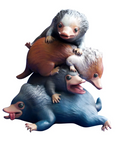 Niffler Pile - Harry Potter / Fantastic Beasts - 16cm Figure 🪙🖤
